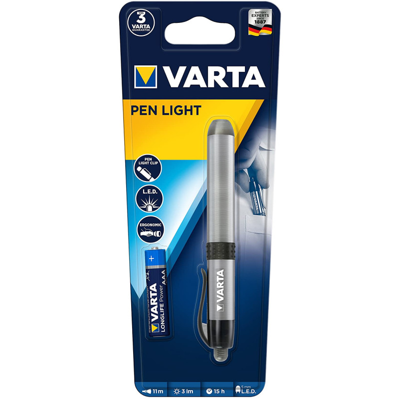 LAMPE LED PEN LIGHT VARTA +1AAA