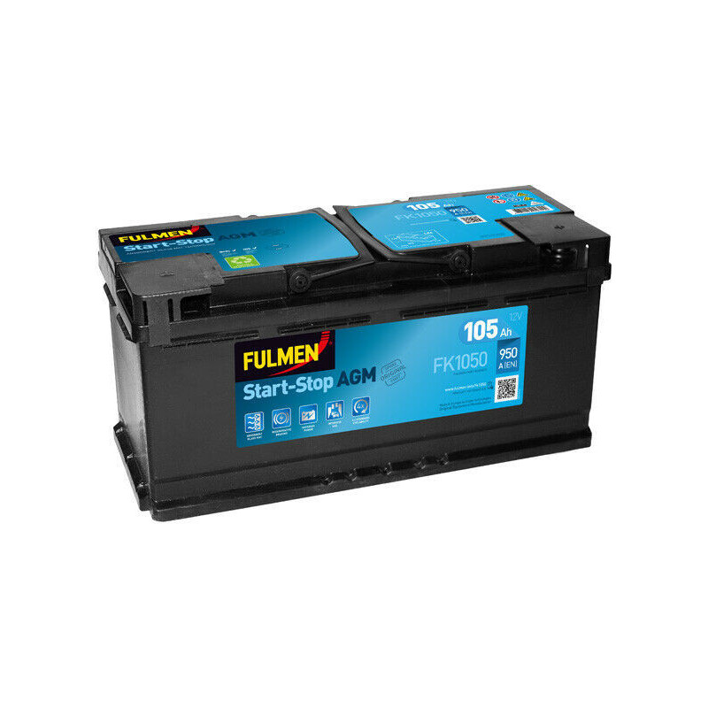 L6DAGM FULMEN FK1050 AGM  12V 105AH 950A EN *36*