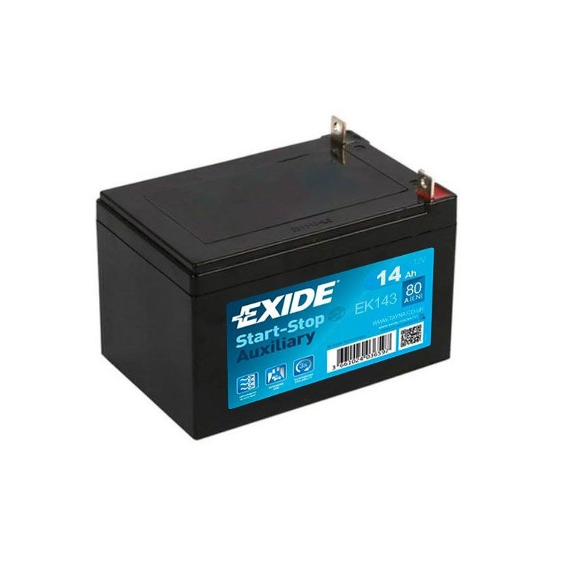 C76AUX BORNE PATTES FULMEN EK143 BATT AUX. START/STOP 12V 14AH 80A EN B0 *72*