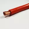 CABLE SOUPLE 25mm2 ROUGE VENDU AU METRE