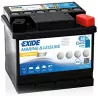 D1DGEL EXIDE GEL- 12V 40A 280A/EN +D *72*