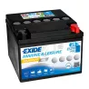 P24GEL BATTERIE MARINE LOISIRS EXIDE ES290 12V 25AH 240A *96*