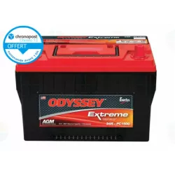 ODX-AGM34R  BATT.ODYSSEY 12V 68AH C20 850A CCA PB PUR +D (34R-PC1500)