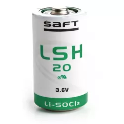LSH20 PILE SAFT LITH. TAILLE D 3.6V 13AH /16.5AH NOMINAL SPIRALE