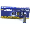 AAA PILE INDUSTRIAL VARTA ALC.1.5V LR03 * BOITE DE 10 PILES *