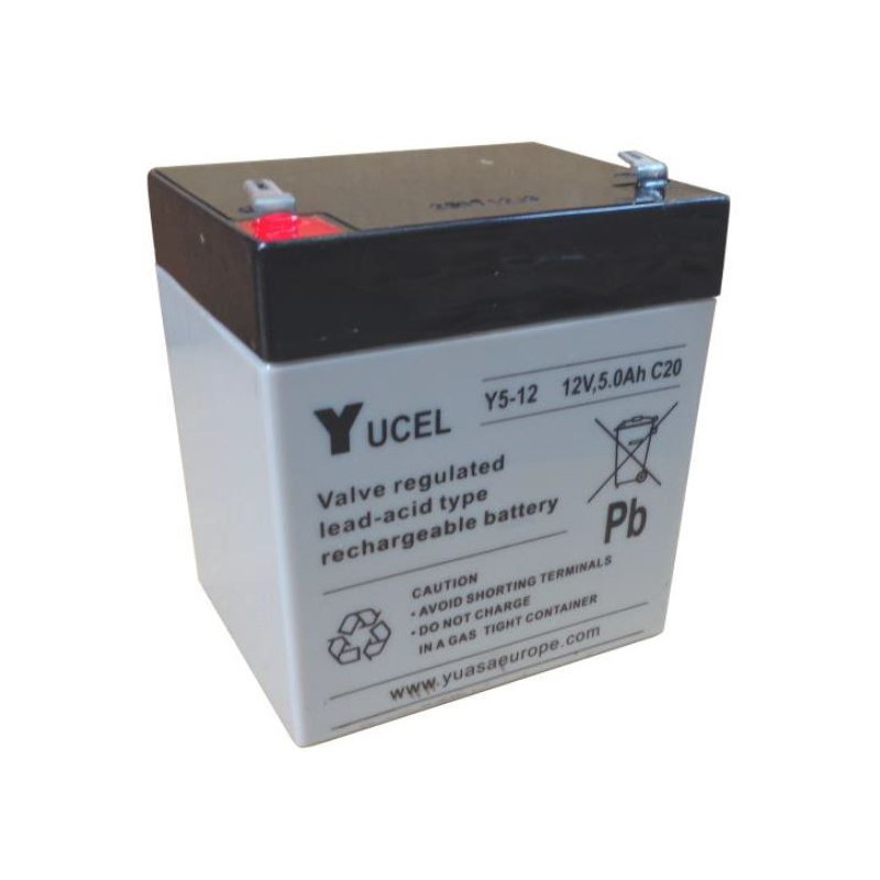 BATT.AGM YUVOLT Y5-12 12V 5A C20