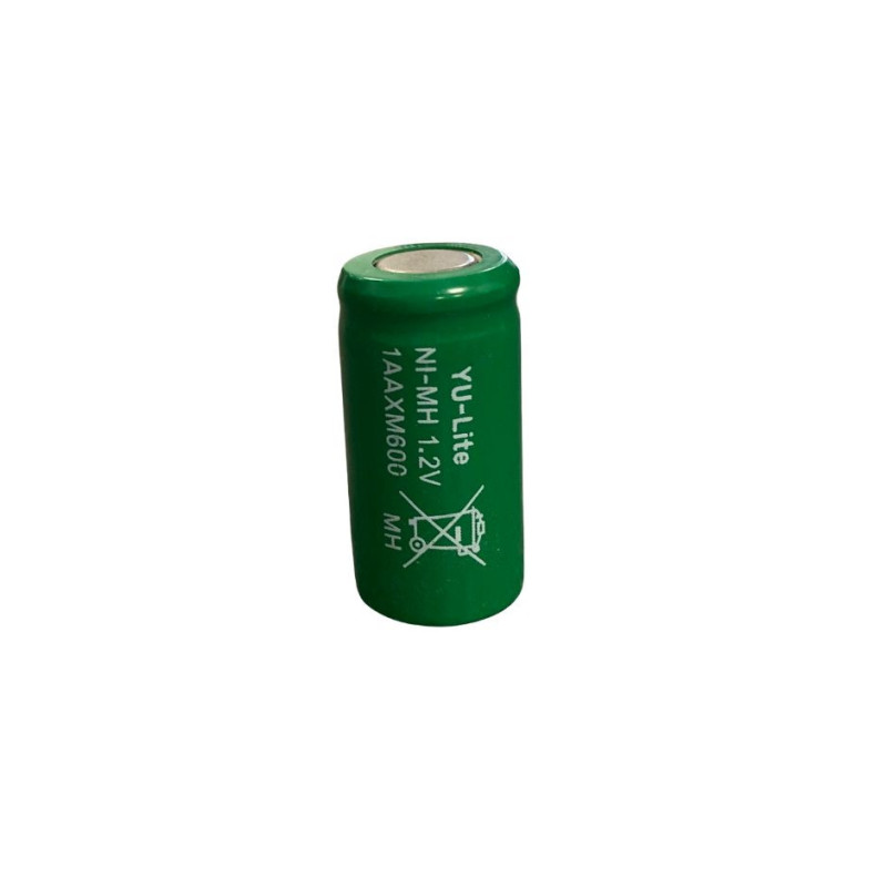 YUASA 2/3AA 1.2V 600 MAH NI MH 14.1 X 28