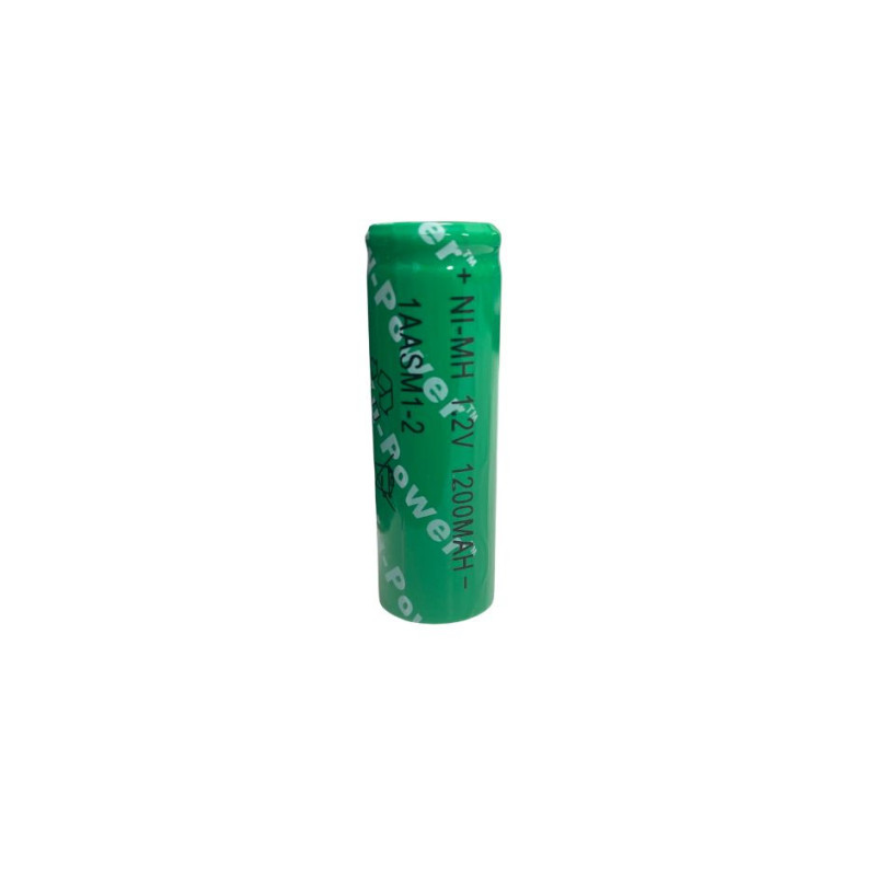 YUASA 4/5AA 1.2V 1200MAH Ni-Mh 14.1 X 42.6 mm TYPE PANA HHR1200AAB1