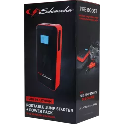 SL473 BOOSTER LITHIUM  12V 750A CA 1500A PEAK SCHUMACHER