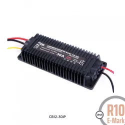 CHARGEUR DC/DC 12V OU 24V 30A EURO 6 + ETANCHE