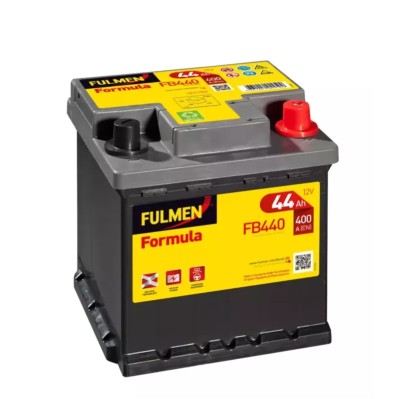 L0D FB440- FULMEN 400A   FORMULA  12V 44AH 400  A DEM *72*