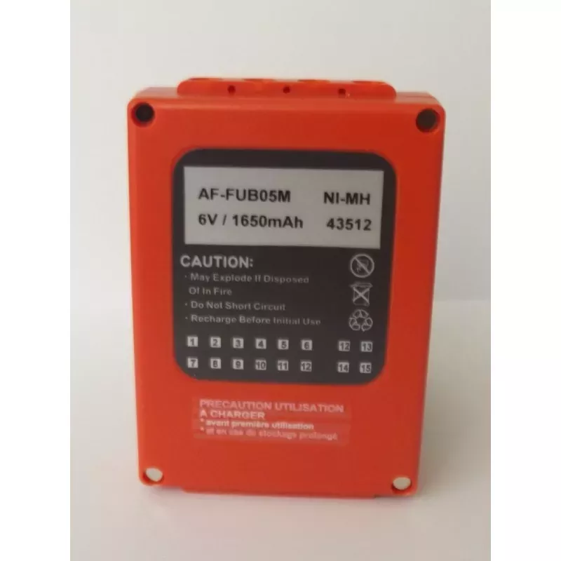 BATT TCG TYPE HBC 6V 2A/H NIMH BA205030/BA225030/BA225000 FUB5AA  ORANGE