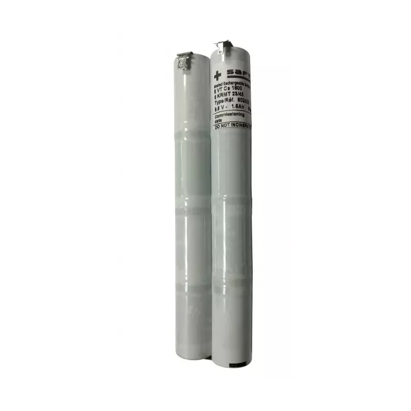 B.BAES BATON  9.6V 1.6A SC HT NICD TYPE SAFT 802423  4.8+/2.8-