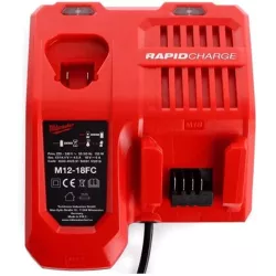 M12-18FC CHARGEUR ORIGINE PRO MILWAUKEE 12/18V LI.ION M12/M14/M18