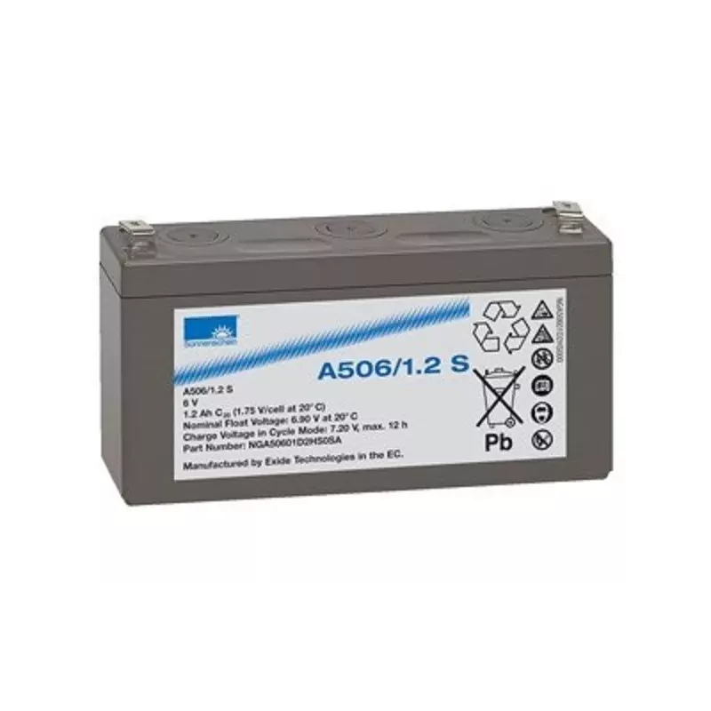 A506/1.2S BATT.GEL SONNENSCHEIN 6V 1.2A C10