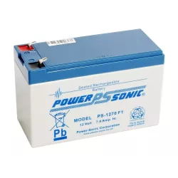 BATT AGM 12V 7A PS1270  POWER SONIC