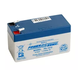 BATT AGM 12V 1.2A PS1212FR V0  POWER SONIC F1