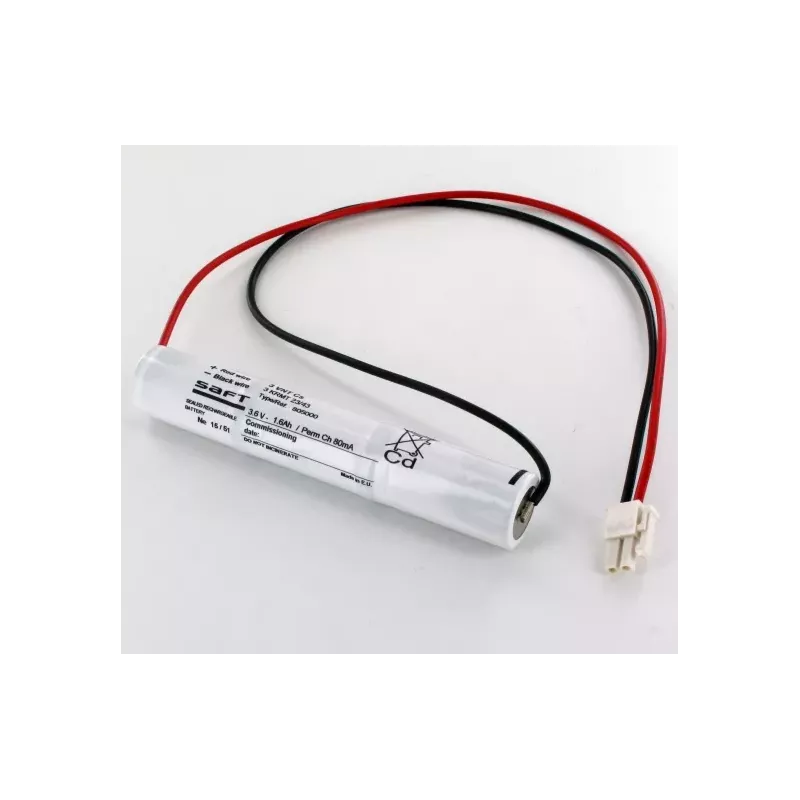 B.BAES 3.6V 1.6A HT SC NICD BATON +MOLEX 20FAI167 OVA58983/TD310333