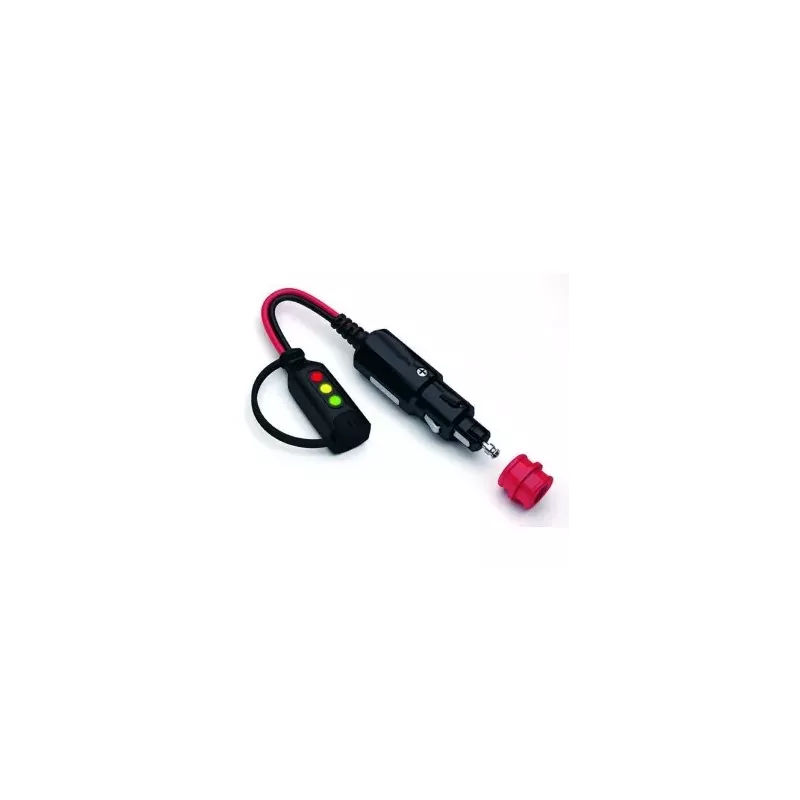 CABLE PRISE CAC MALE AVEC TEMOINS CHARGE TOUS CHARGEURS CTEK COMPATIBLE  BMW