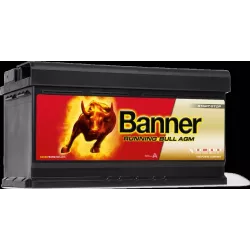 L5DAGM 59201 12V 92AH 850A *48 * BANNER RUNNING BULL