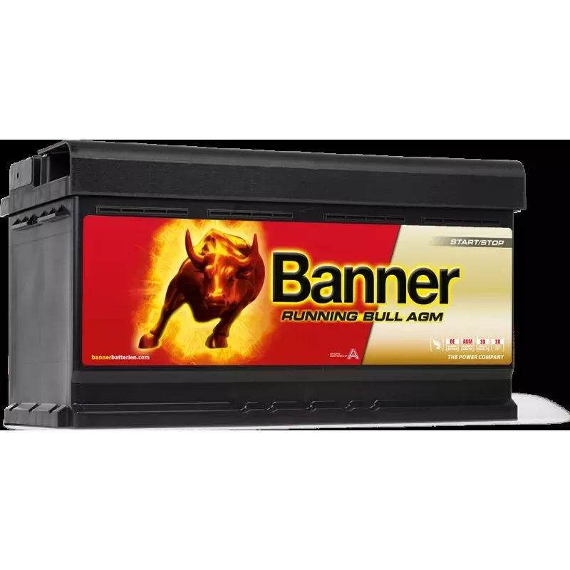 L5DAGM 59201 12V 92AH 850A *48 * BANNER RUNNING BULL