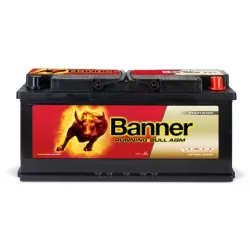 L6DAGM 60501 BANNER 12V 105AH 950A DEM  RUNNING BULL  *36*