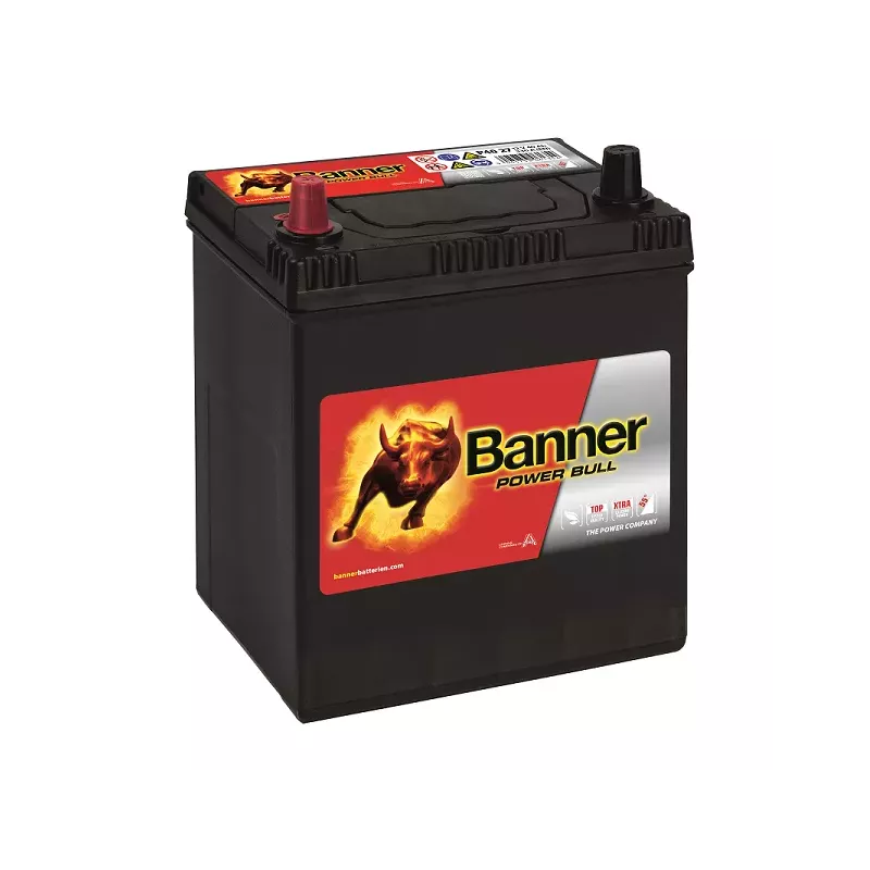 NS40G P4027 12V 40A 330A EN +G BANNER  POWER BULL BORNES FINES