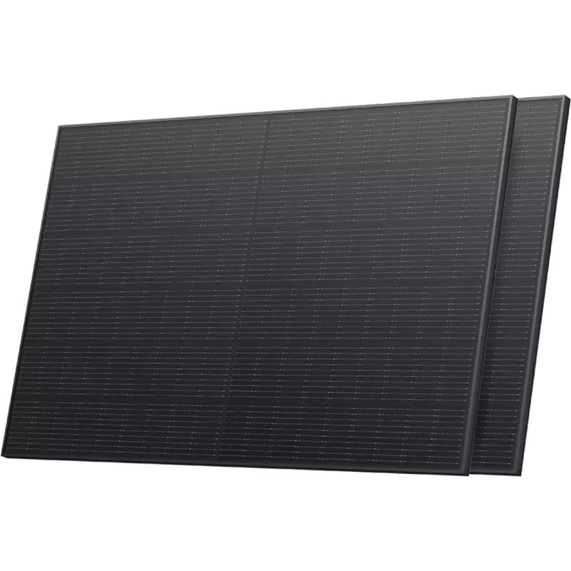 PANNEAU SOLAIRE RIGIDE 2*400W 20.3V ECOFLOW