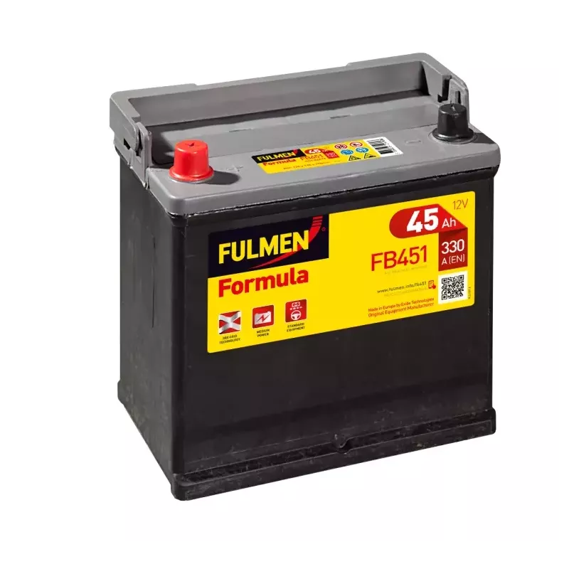 E2G FB451-FULMEN 330A   ULA     12V 45AH 330A DEM *72*