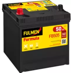 D20G 12V 50AH 360A FB505-FULMEN EQUIPA *JUSQU'A PUISEMENT DES STOCKS