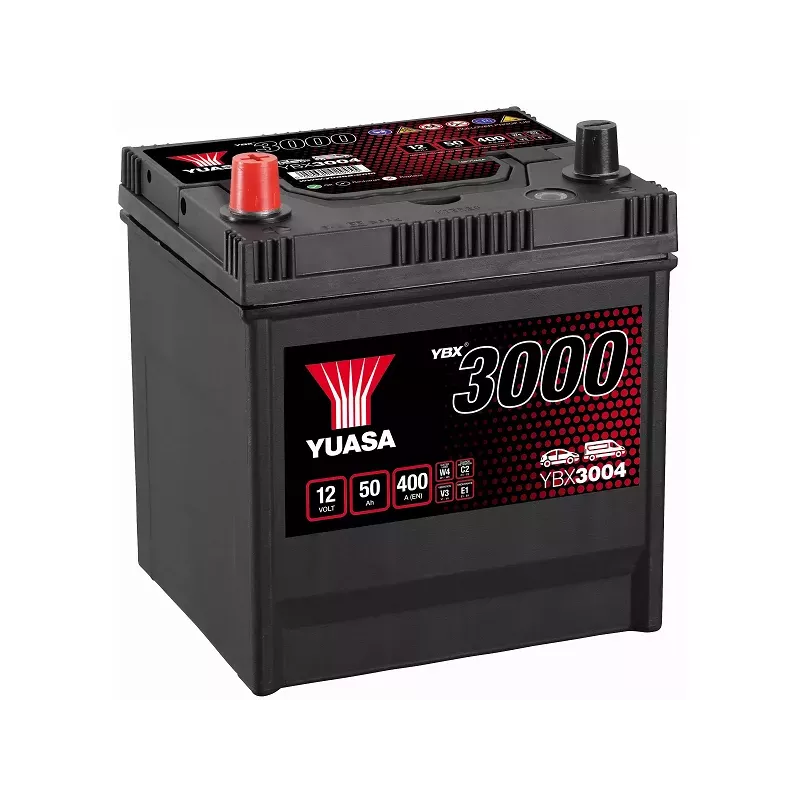 D20G YUASA YBX3004 12V 50A 400A EN