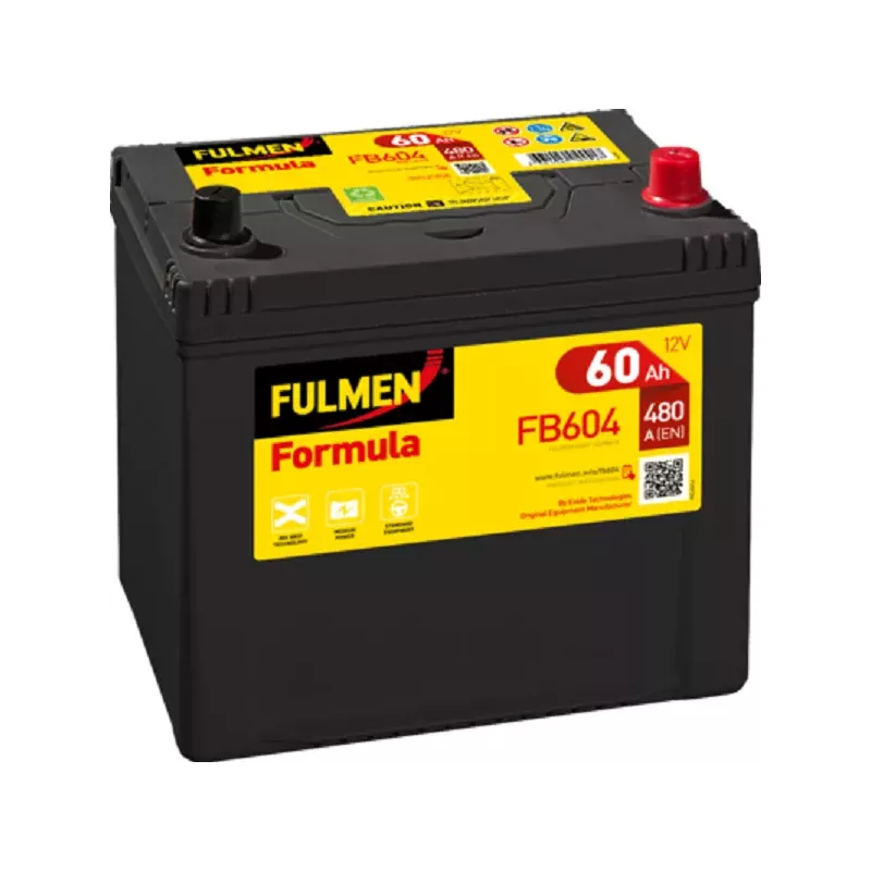 D23D 12V 60AH 480A FB604 FULMEN FORMULA  *63*