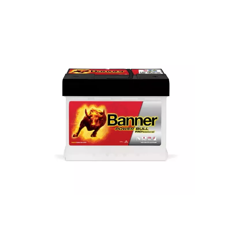 L2D P6340 12V 63Ah 620A (EN) BANNER POWER BULL PRO *72*