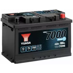 L3DEFB 12V 75A 700A EN YUASA EFB START-STOP YBX7096 +D