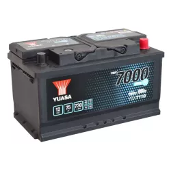 D4DEFB 12V 75AH 730A EN  YUASA EFB  START-STOP YBX7110 +D