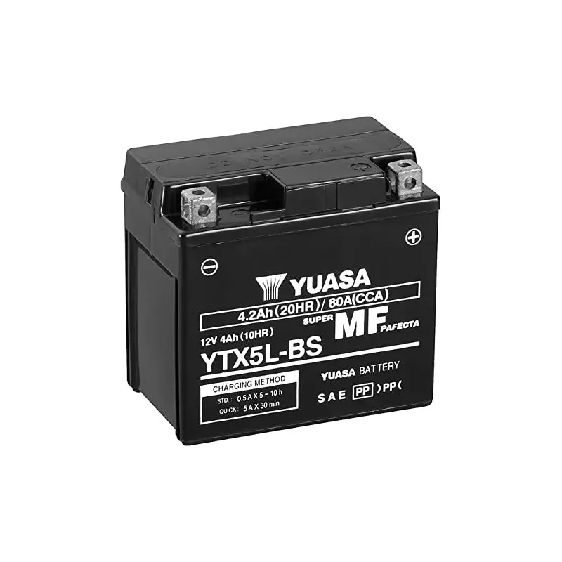 YTX5L-BS YUASA MF 12V 4AH +D *5*