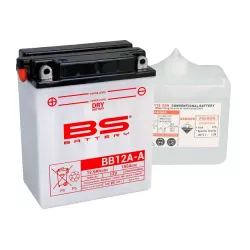 BB12A-A 12V 12AH  +G     MOTOCULTURE