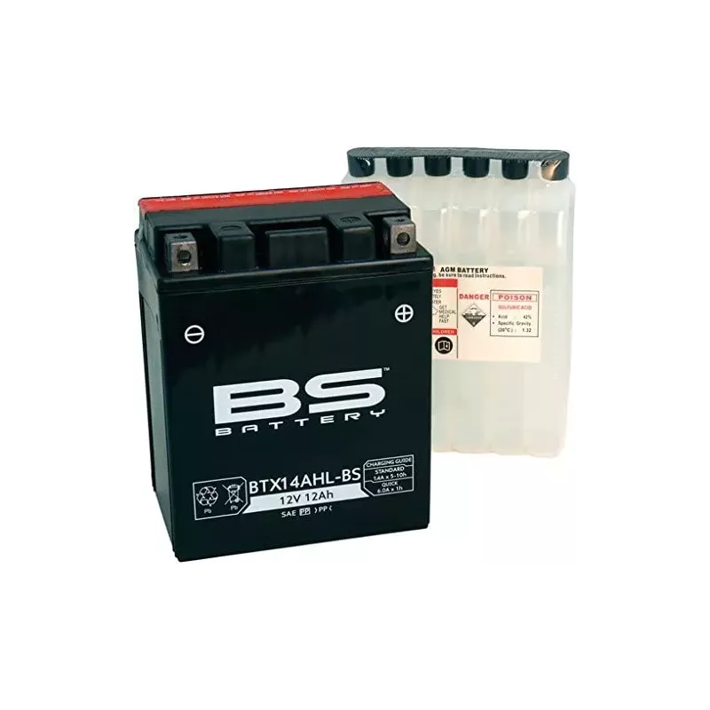 BTX14AHL-BS 12V 12AH +D