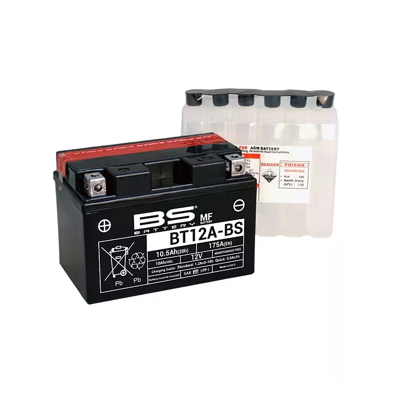 BT12ABS  12V 10AH +G