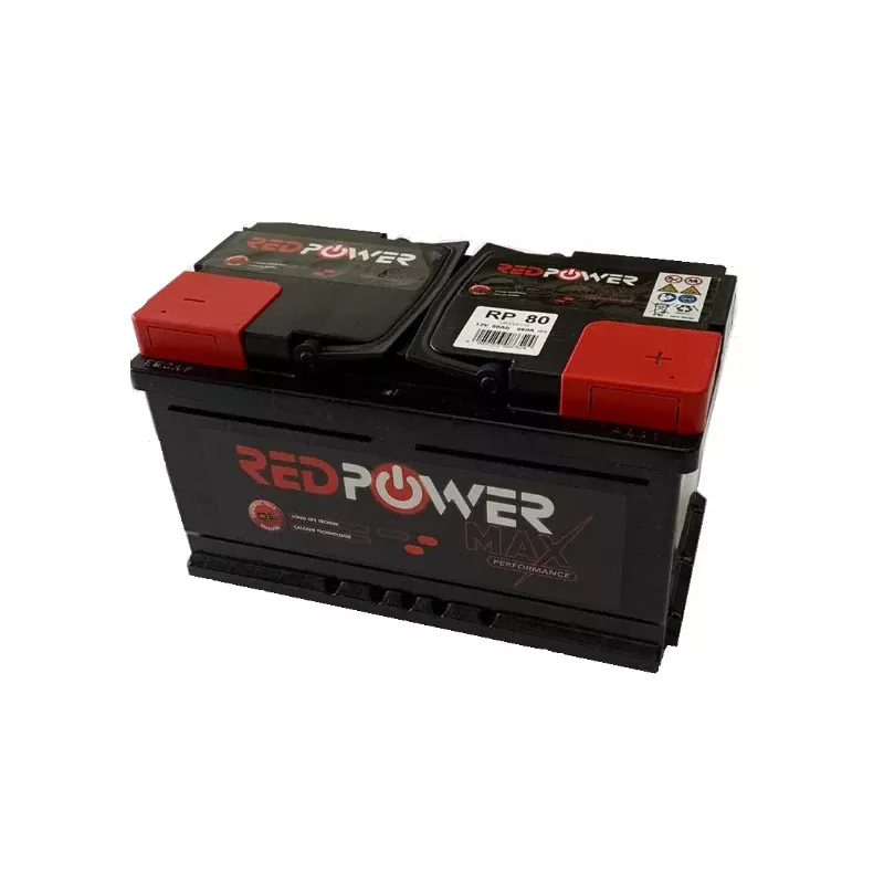 D4D 12V 80AH 660A RP80 RED POWER *56*