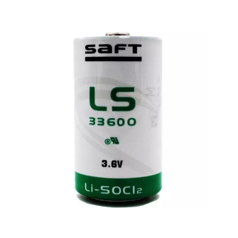 LS33600 PILE SAFT LITH. TAILLE D 3.6V 17A TECHNOLOGIE  Bobine