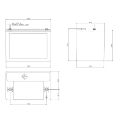 ODS-AGM8E BATT ODYSSEY EXTREME 12V 8A C20 100A CCA PB PUR +D (PC310)