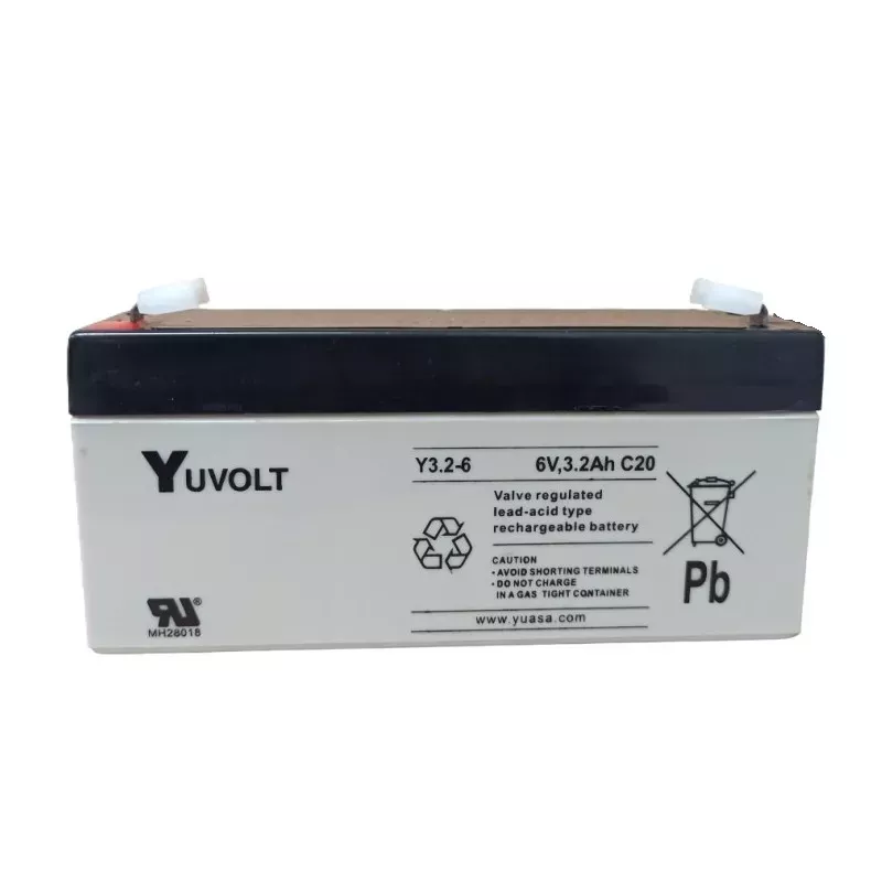 BATT.AGM YUVOLT Y3.2-6 6V 3.2A C20