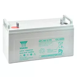 BATT.AGM YUASA NPL100-12 FR PB UL94/V0 *P24*