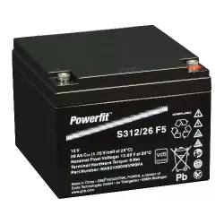 S312/26 F5 BATT AGM POWERFIT S300 12V 26A C20 VO