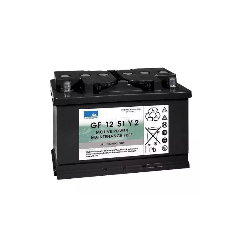 GF12051Y2 BATT.GEL SONNENSCHEIN 12V 51A C5 TRACTION RENFORCEE