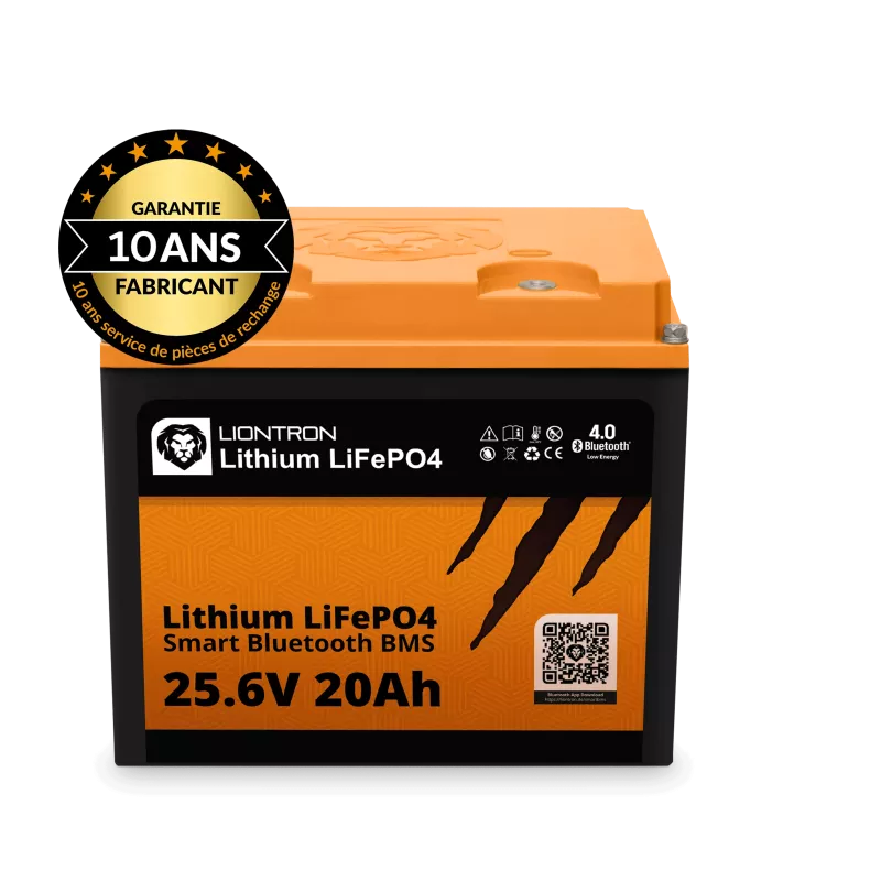 LIONTRON LiFePO4 Smart BMS (25,6 V 20 Ah)