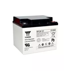 BATT.AGM YUASA NPL38-12I  12V 38A  PB *P66*