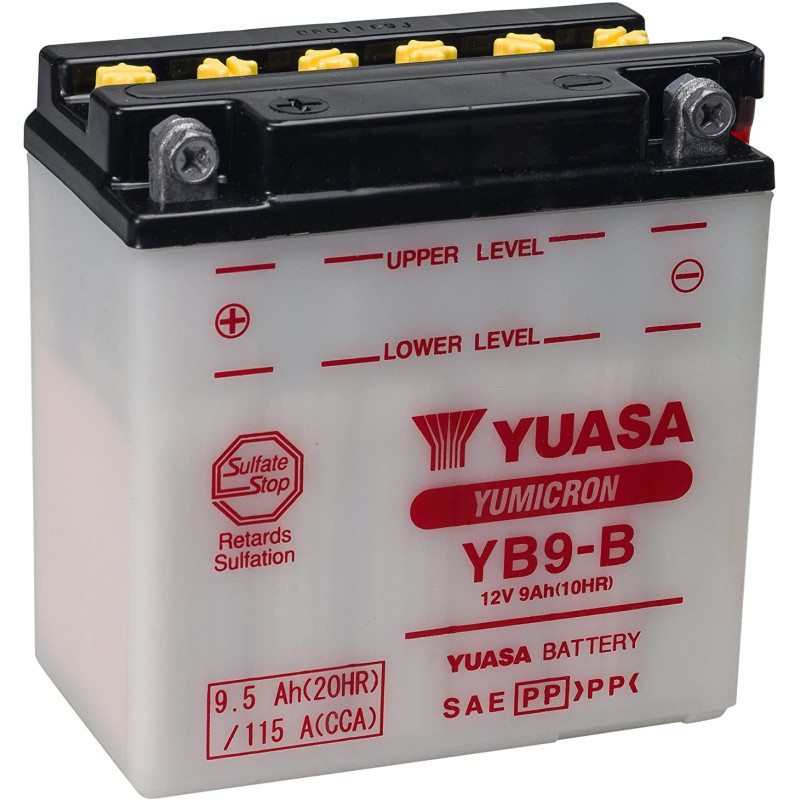 YB9-B YUASA 12V 9AH +G *5*