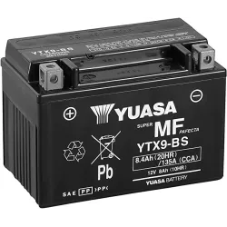 YTX9-BS YUASA MF  12V 8 AH +G *5*